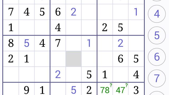 Web Sudoku Screenshot