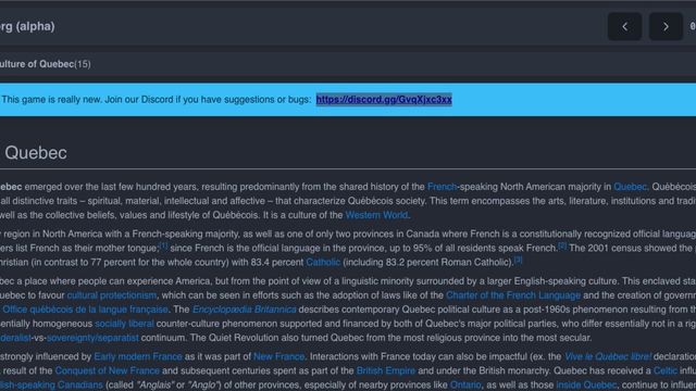 WikiParty.org Screenshot