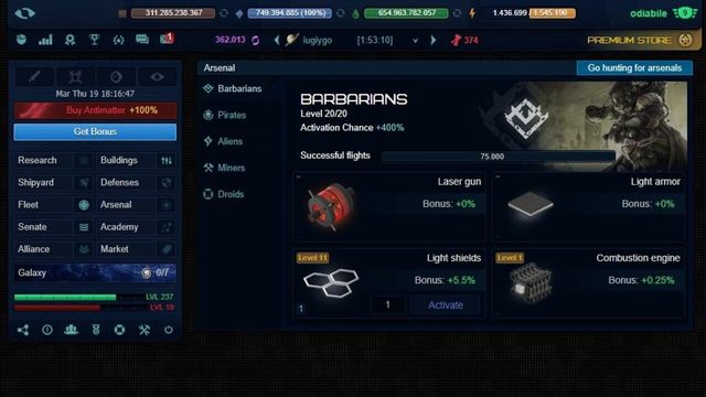 Xterium: War of Alliances Screenshot