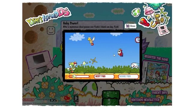 Yoshi's Egg Toss Screenshot