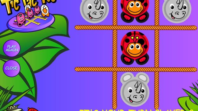 ZooPals Tic-Tac-Toe Screenshot